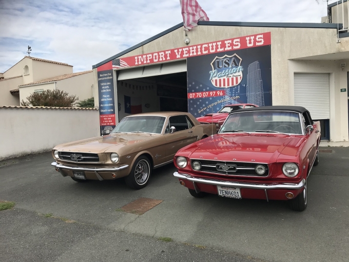 1965 Mustang cabriolet GT package