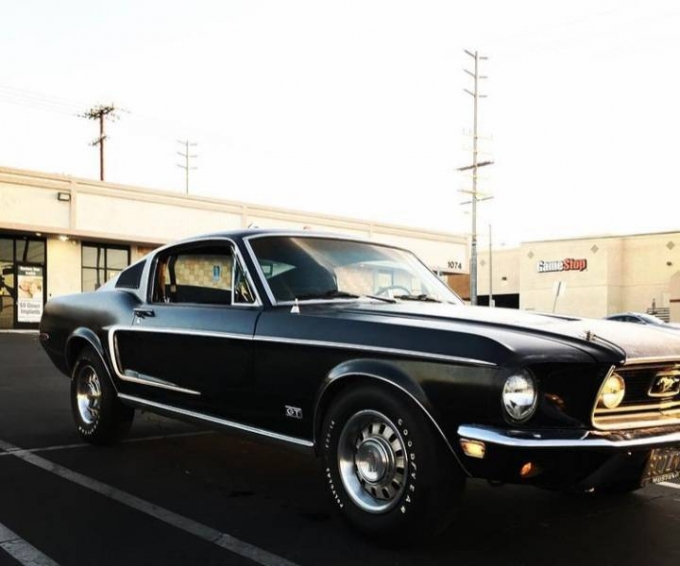 1968 Mustang Fastback GTA S Code peinture d'origine